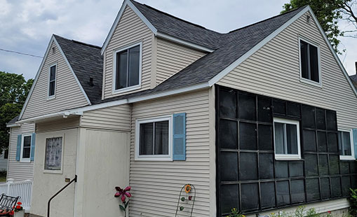 Water Damage Home Restoration Siding Installation Services